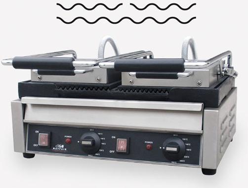 Image du produit Mayfair gril à panini 2 couvercles rainurés