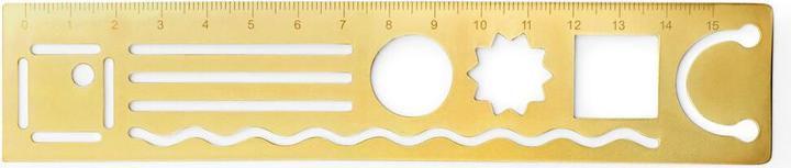 Produktbild Kikkerland 3 In 1 Ruler (6.50 cm)