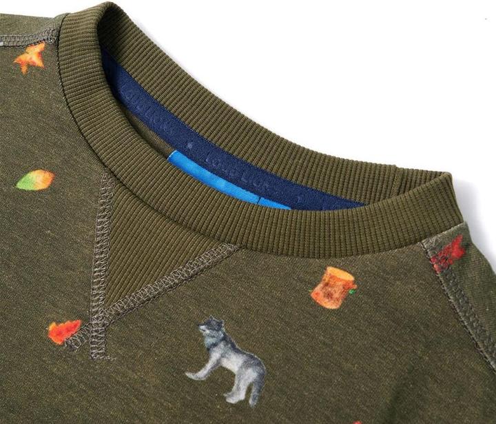 Immagine prodotto vidaXL Felpa da bambino kaki 116,Materiale: 95 % cotone. 5 (116)