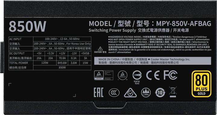 Produktbild Cooler Master V V2 Modular (850 W)
