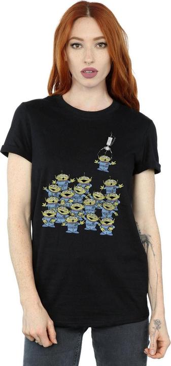 Actual product image Toy Story Womens/Ladies The Claw Cotton Boyfriend T-Shirt (L)
