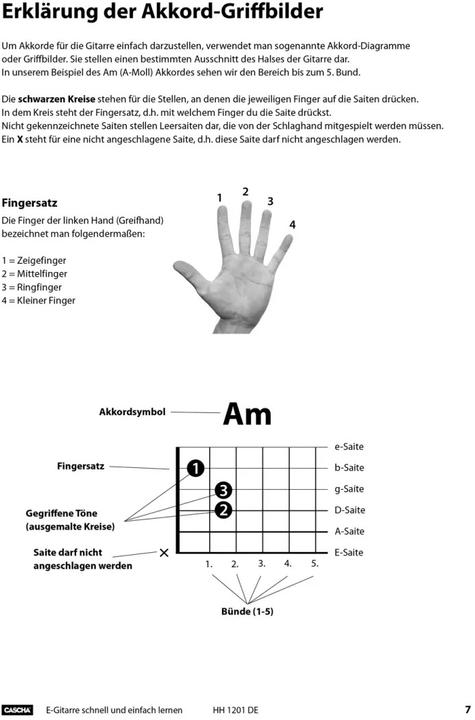 Produktbild E-Gitarre - Schnell und einfach lernen, m. Audio-CD + DVD (Deutsch, HAGE Musikverlag GmbH & Co. KG, 2011)