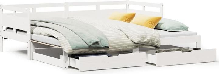 Actual product image vidaXL ausziehbares Tagesbett (2 person sofa)