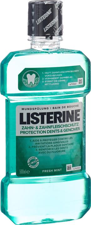 Produktbild Listerine Zahn und ZahnfleischSchutz (500 ml, Mundspülung)