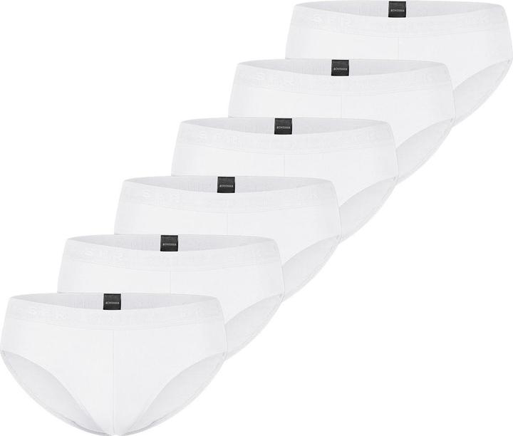 Immagine prodotto Schiesser Confezione di 6 slip / mutande in cotone biologico 95/5 per ragazzi (176, confezione da 6)