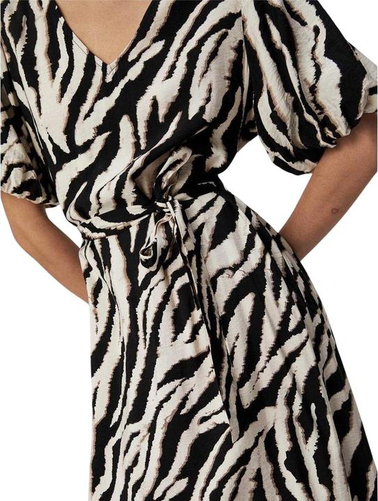 Produktbild Object Jacira Midikleid VAusschnitt Puffärmel (34)