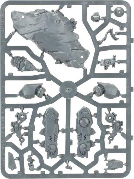 Image du produit Games Workshop Warhammer 40k - T'au Empire Commandant Farsight (Matières plastiques)