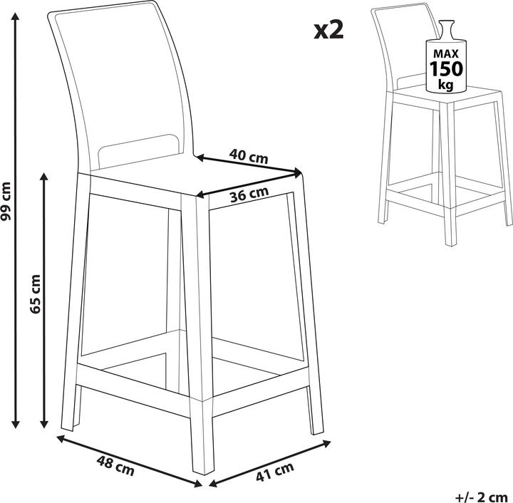 Produktbild Beliani Wellington