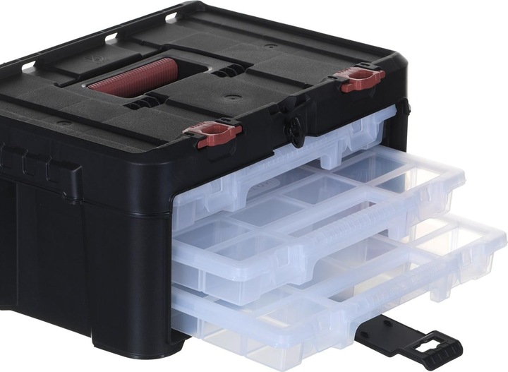Keter Box with 3 organizers