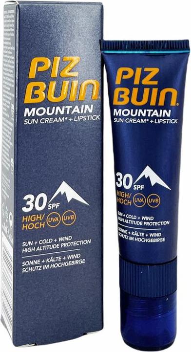 Immagine prodotto Piz Buin Montagna (Stick solare, Crema solare, SPF 30, 20 ml, 36 g)