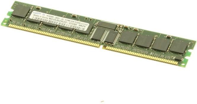 Actual product image HPE MEM DIMM 512MB PC3200 DDR (400 MHz, DDR3-RAM, DIMM)