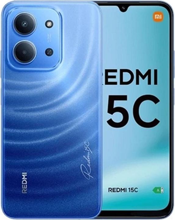Image du produit Xiaomi Redmi 15C 4G (128 Go, Moonlight Blue, 6.90", Double SIM, 4G)