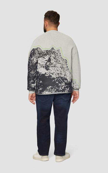 Produktbild S.Oliver Strickpullover Strickpullover mit Jacquard-Artwork (3XL)