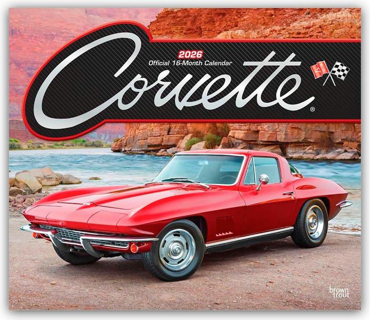 Produktbild Corvette - Chevrolet Corvette 2026 - 16-Monatskalender im Deluxe-Format