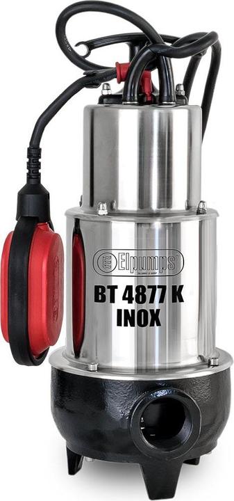 Elpumps Pompa per feci BT 4877 K INOX (Pompa per acque cariche)
