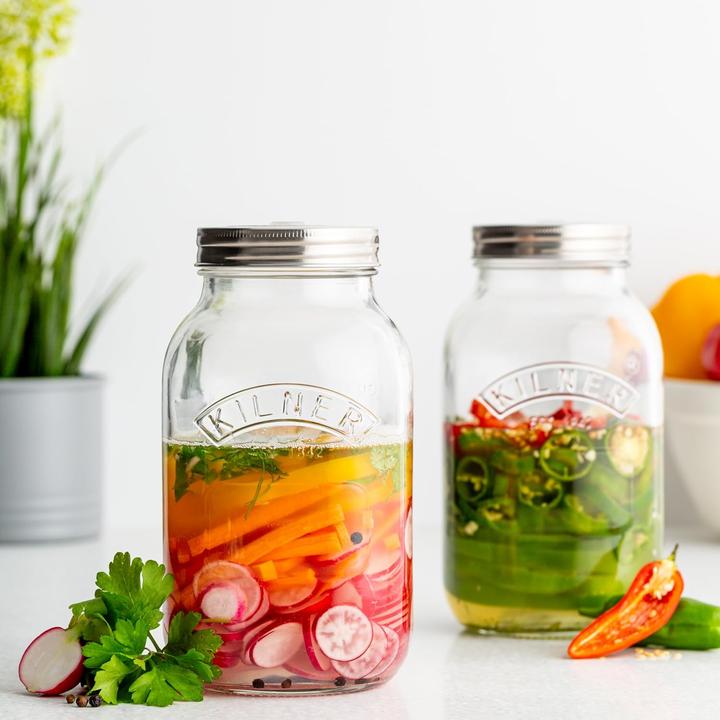 Produktbild Kilner Fermentationsgläser (2 Stk., 1 l)