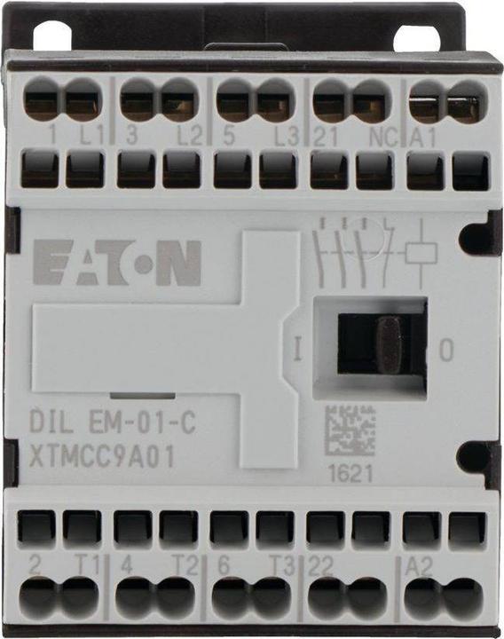 Produktbild Eaton Electric GmbH Leistungsschütz AC-3/400V 4kW 3p DC DILEM-01-G-C