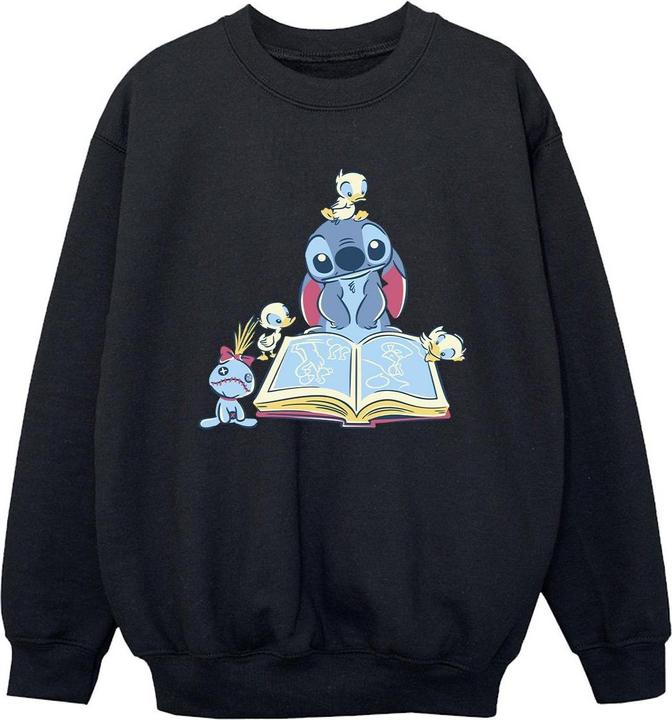 Produktbild Disney Lilo & Stitch Reading A Book Sweatshirt Jungen (116)