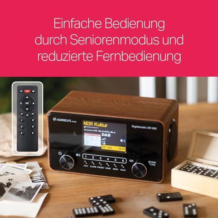 Image du produit Albrecht DR 865 Senior (DAB+ DAB, FM)