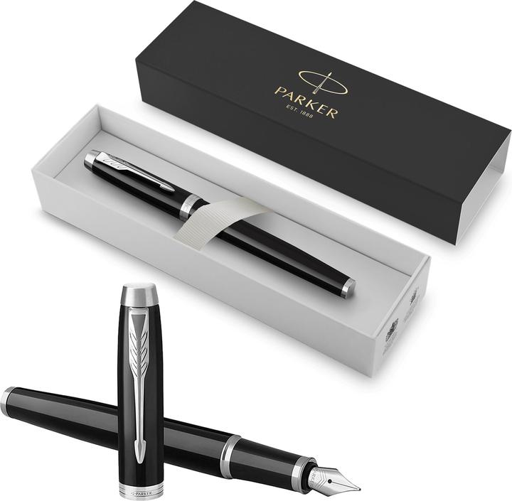 Produktbild Parker Pen IM Black Lacquer C.C. (Silber, Schwarz, 1 x)
