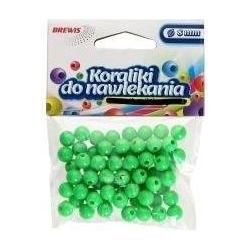 Brewis Grüne Fädelperlen + 8mm Schnur 16