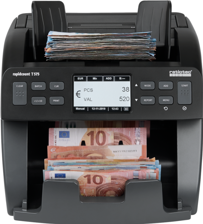 Produktbild ratiotec rapidcount T 575 (Geldscheinzähler)
