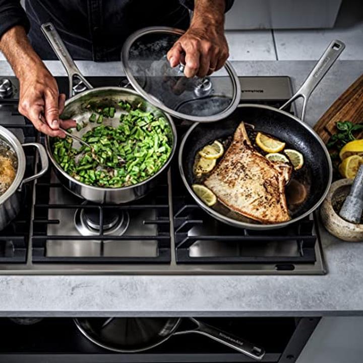 Produktbild KitchenAid Multi-Ply (Bratpfanne, Edelstahl, 28 x 4.97 cm)