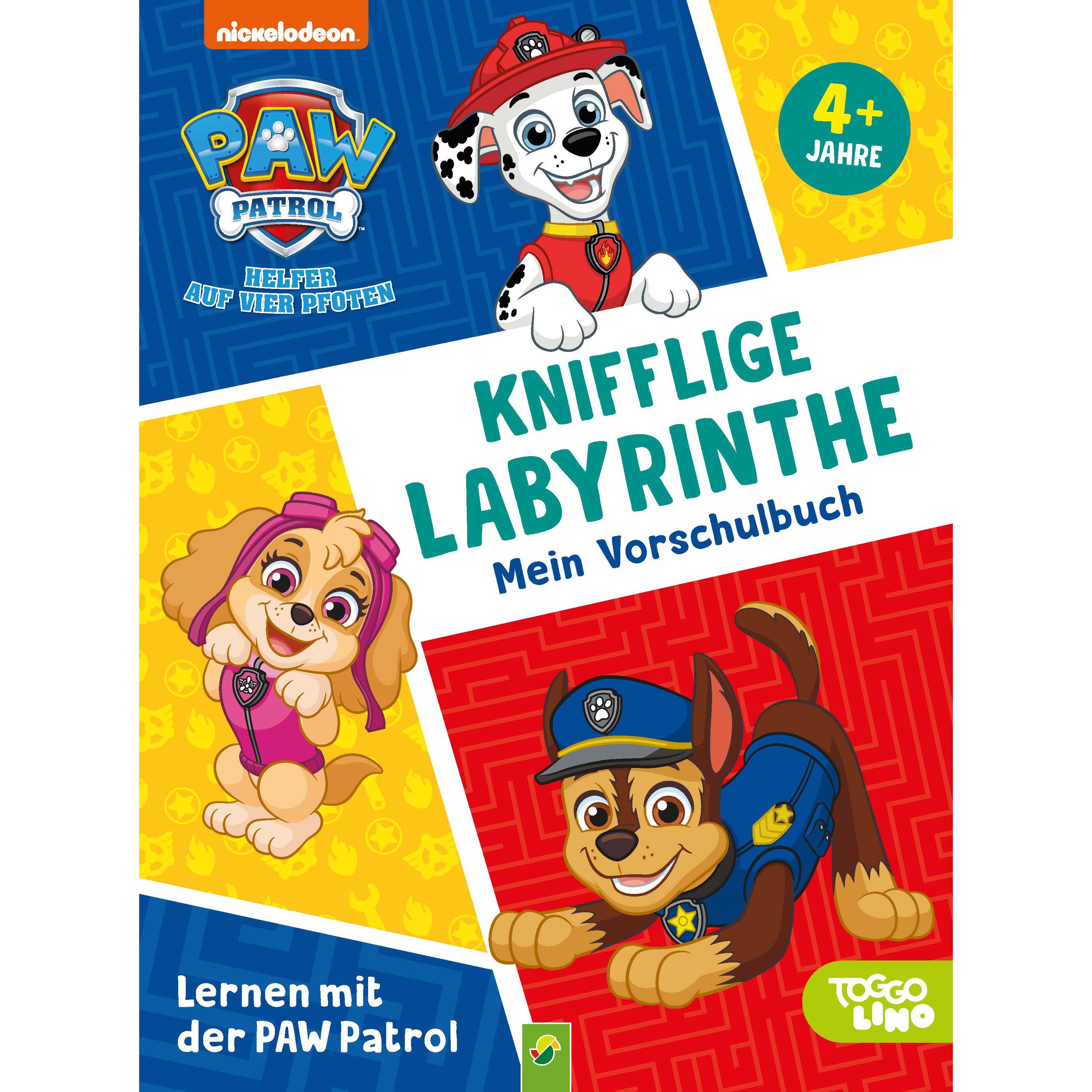 Paw Patrol - Kniffelige Labyrnthe - Lernen mit PAW, Kinderbücher von Schwager & Steinlein Verlag