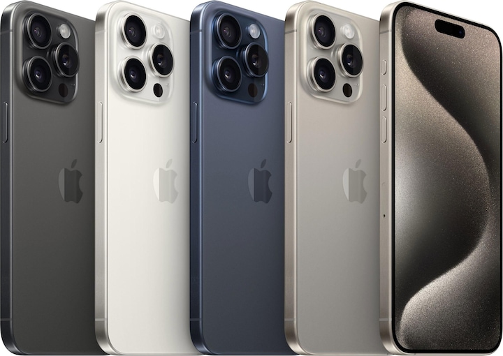 Produktbild Apple iPhone 15 Pro Max (512 GB, Blue Titanium, 6.70", SIM + eSIM, 48 Mpx, 5G)