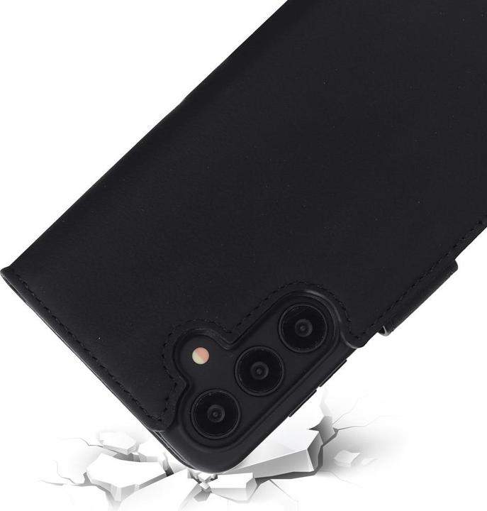 Produktbild Mobiparts Leather Wallet Case Samsung Galaxy S24 Black (MagSafe Compatible) (Samsung Galaxy S24)