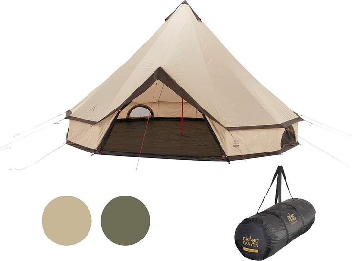 Grand Canyon Indiana 10 (Tente igloo, 11.75 kg, 9+ personnes)