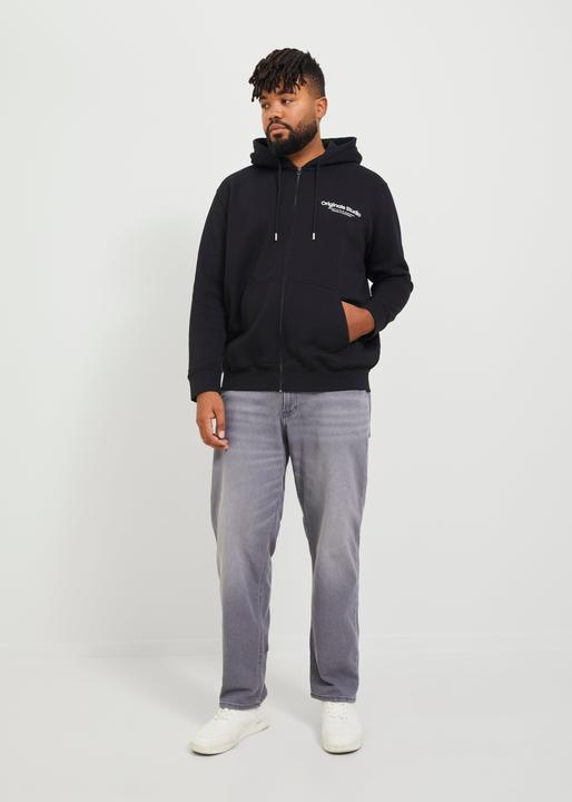 Immagine prodotto Jack & Jones Felpa con cappuccio con zip Plus Size (3XL)