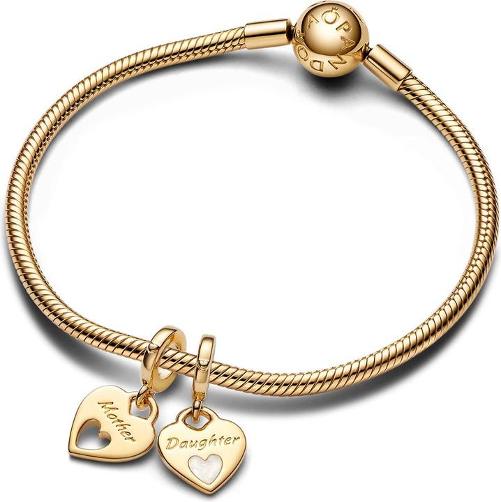 Image du produit Pandora Moments Mère & Fille Pendentif Doré (Émail)