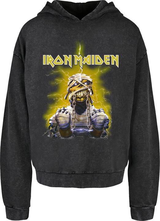 Produktbild Merchcode Powerslave - World Slavery Tour Acid Washed Oversize Hoody - 190089 (XL)