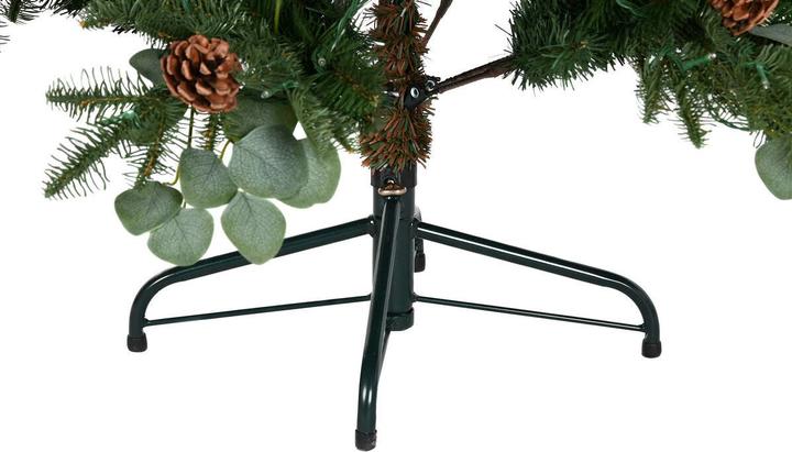 Image du produit Esprit Arbre de Noël Home Rouge vert PVC Métal 95 x 95 x 150 cm (150 cm)