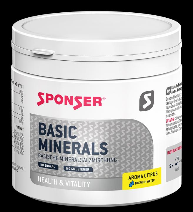 Actual product image Sponser Basic Minerals Powder Citrus (1 Piece, Powder, 400 g)