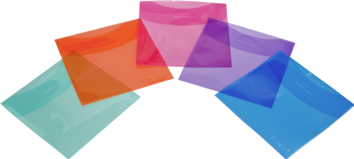 Actual product image Hama 1x50 CD-ROM/DVD-ROM Sleeves coloured