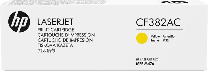 Valeurs nutritives et ingrédients HP Toner jaune N° orig. CF382AC (Y)