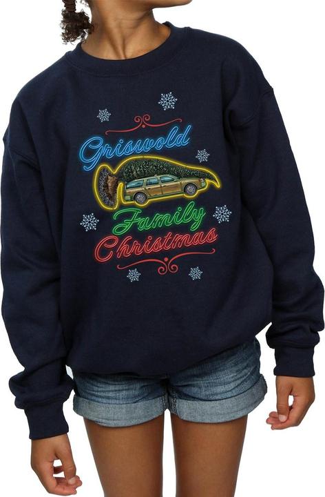 Produktbild National Lampoon´s Vacation National Lampoon's Christmas Vacation Griswold Family Christmas Sweatshirt Mädchen (140, 146)