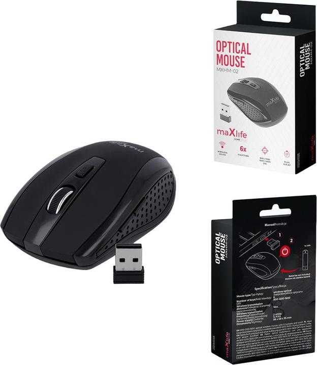 Image du produit Maxlife MXHM-02 (Sans fil)