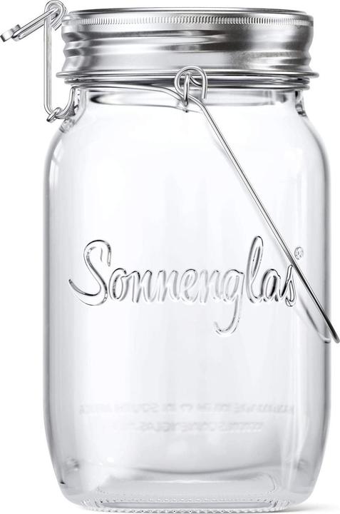 Sonnenglas Solarlampe im Einmachglas (Ø 8.5 x 11 cm, 1 x)