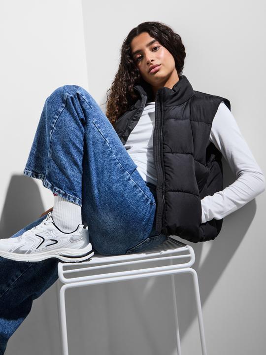 Actual product image Pieces Pcbee New Short Puffer Vest Noos Bc (XXL)