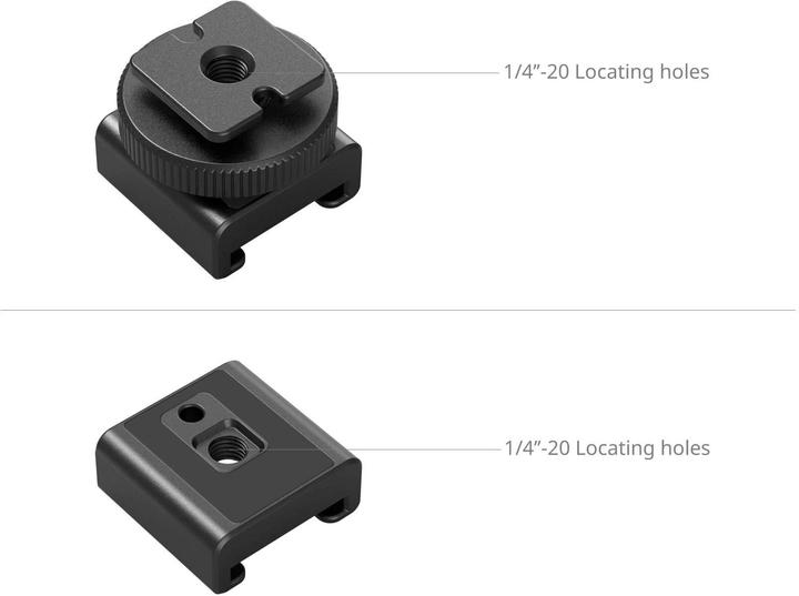 Actual product image SmallRig 4822 Wireless Microphone Support with Cold Shoe Mount (Various video accessories)