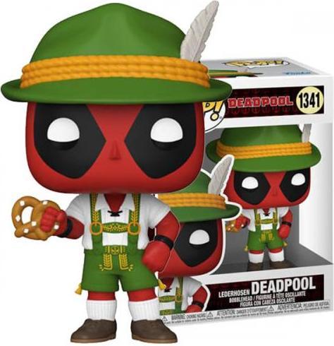Actual product image Funko Deadpool Parody POP! Vinyl Figur Lederhosen 9 cm