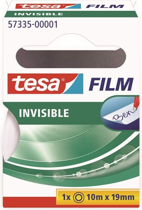 Image du produit tesa 1x tesafilm INVISIBLE, invisible mat, résistant au vieillissement et à la déchirure (19 mm)
