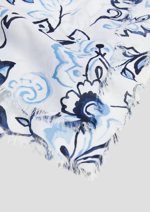 Immagine prodotto s.Oliver Tuch Baumwolltuch mit floralem Muster