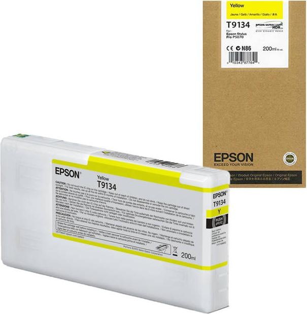 Actual product image Epson T9134 (Y)