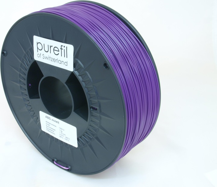 Actual product image Purefil Filament (ABS, 1.75 mm, 1000 g, Violet)