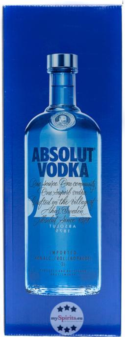 Actual product image Absolut Vodka (1 x 300 cl)