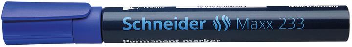 Actual product image Schneider Maxx 233 permanent marker Line width: 1-5 mm Ink colour: blue (1x)